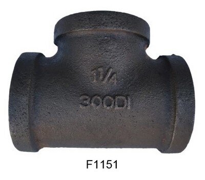 TEE 1 1/4" - F1151